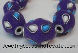 CIB492 18*23mm drum fashion Indonesia jewelry beads wholesale