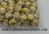 CIB525 22mm round fashion Indonesia jewelry beads wholesale