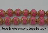 CIB548 22mm round fashion Indonesia jewelry beads wholesale