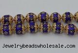 CIB553 22mm round fashion Indonesia jewelry beads wholesale