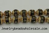 CIB555 22mm round fashion Indonesia jewelry beads wholesale