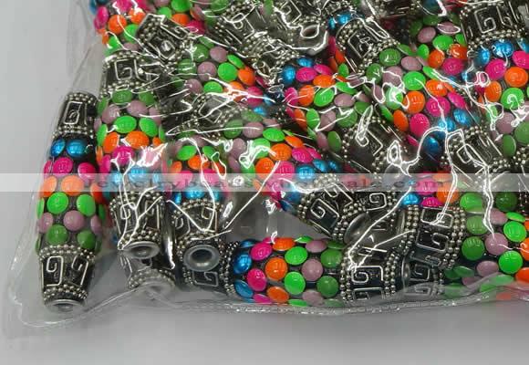 CIB591 16*60mm rice fashion Indonesia jewelry beads wholesale