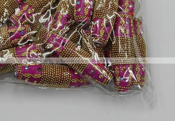 CIB603 16*60mm rice fashion Indonesia jewelry beads wholesale