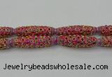 CIB620 16*60mm rice fashion Indonesia jewelry beads wholesale