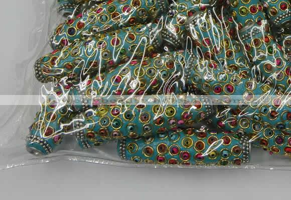 CIB622 16*60mm rice fashion Indonesia jewelry beads wholesale