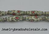 CIB645 16*60mm rice fashion Indonesia jewelry beads wholesale