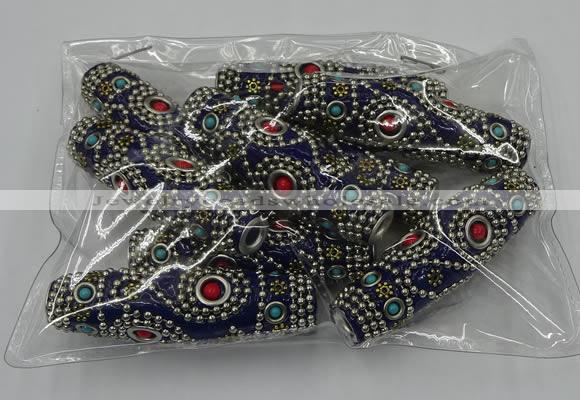 CIB652 16*60mm rice fashion Indonesia jewelry beads wholesale