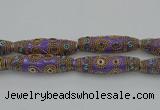 CIB665 16*60mm rice fashion Indonesia jewelry beads wholesale