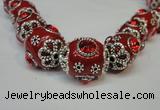 CIB81 16*22mm oval fashion Indonesia jewelry beads wholesale