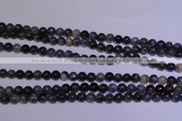 CIL01 15.5 inches 6mm round natural iolite gemstone beads