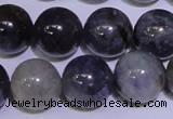 CIL08 15.5 inches 11mm round natural iolite gemstone beads