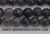 CIL118 15.5 inches 6mm faceted round iolite gemstone beads