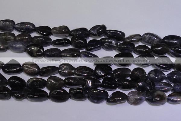 CIL42 15.5 inches 8*12mm – 8*14mm nuggets natural iolite gemstone beads