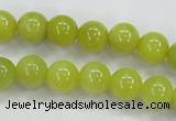 CKA05 15.5 inches 10mm round Korean jade gemstone beads