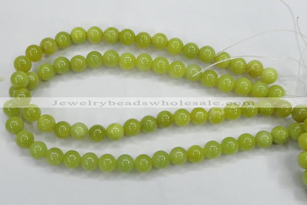 CKA06 15.5 inches 12mm round Korean jade gemstone beads