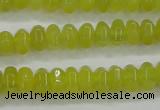 CKA12 15.5 inches 5*8mm rondelle Korean jade gemstone beads