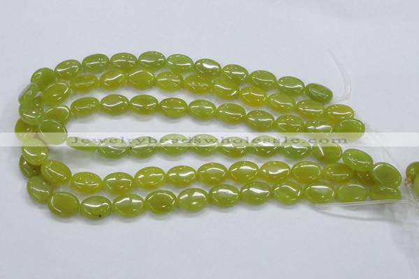 CKA33 15.5 inches 12*16mm oval Korean jade gemstone beads