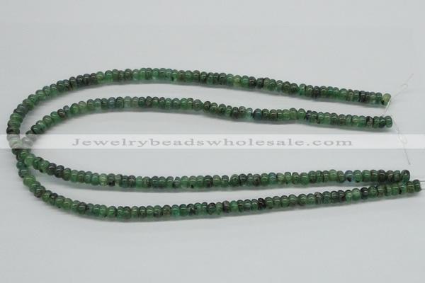 CKC103 16 inches 4*6mm rondelle natural green kyanite beads wholesale