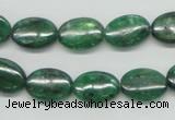 CKC112 16 inches 10*14mm oval natural green kyanite beads wholesale