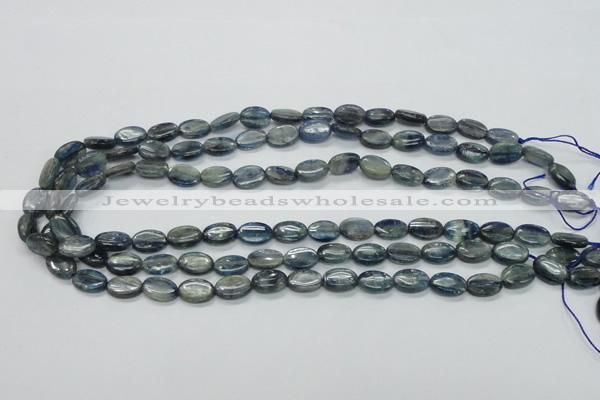 CKC205 15.5 inches 8*12mm oval natural kyanite beads wholesale