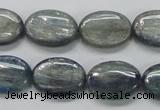 CKC207 15.5 inches 13*18mm oval natural kyanite beads wholesale