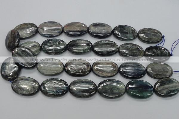 CKC210 15.5 inches 22*30mm oval natural kyanite beads wholesale