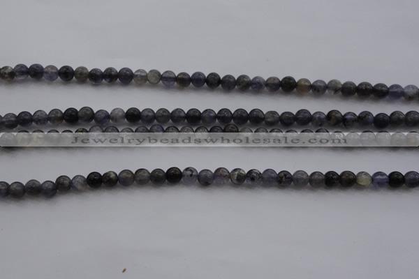 CKC225 15.5 inches 4mm round natural kyanite beads wholesale