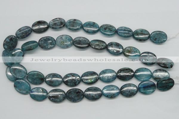 CKC25 16 inches 15*20mm oval natural kyanite beads wholesale