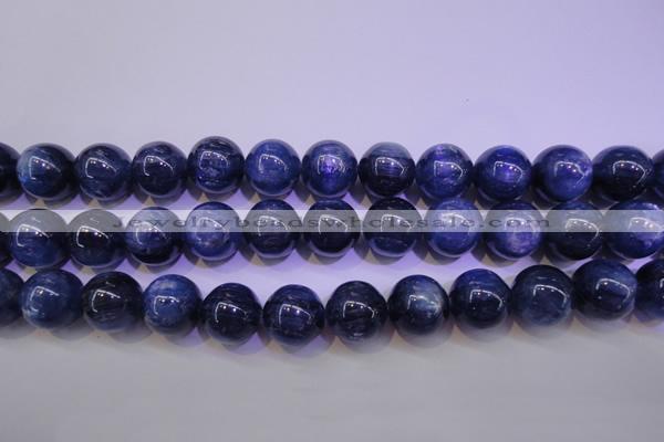 CKC427 15.5 inches 12mm round AAA grade natural blue kyanite beads