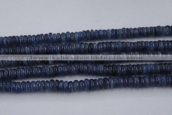 CKC504 15.5 inches 4*12mm rondelle natural Brazilian kyanite beads