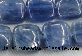 CKC525 15.5 inches 16mm square natural Brazilian kyanite beads