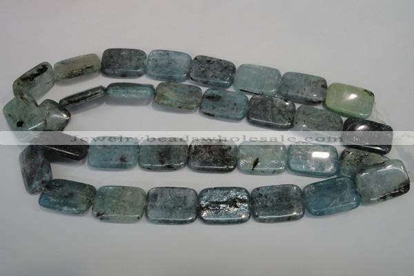 CKC53 15.5 inches 18*25mm rectangle natural kyanite beads wholesale