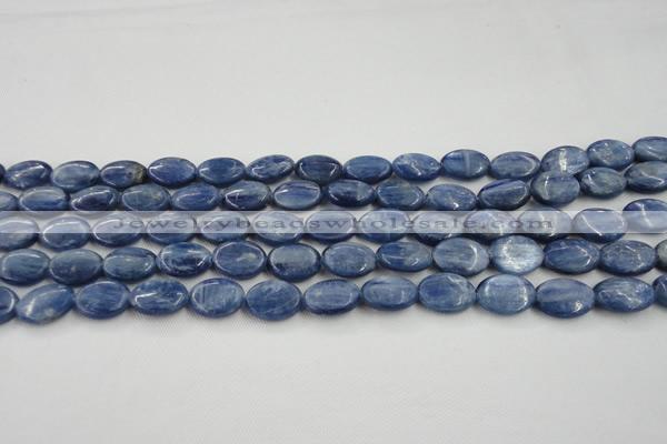 CKC530 15.5 inches 5*7mm oval natural Brazilian kyanite beads