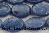 CKC535 15.5 inches 12*16mm oval natural Brazilian kyanite beads