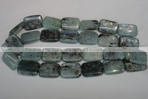 CKC54 15.5 inches 22*30mm rectangle natural kyanite beads wholesale