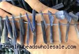 CKC547 Top drilled 10*16mm - 12*50mm sticks kyanite beads