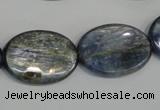 CKC56 15.5 inches 18*25mm oval natural kyanite beads wholesale