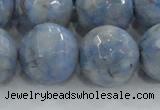 CKC708 15.5 inches 20mm faceted round imitation blue kyanite beads