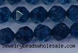 CKC712 15.5 inches 8mm faceted nuggets imitation kyanite beads