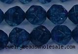 CKC714 15.5 inches 12mm faceted nuggets imitation kyanite beads