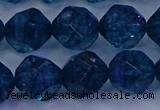 CKC715 15.5 inches 14mm faceted nuggets imitation kyanite beads