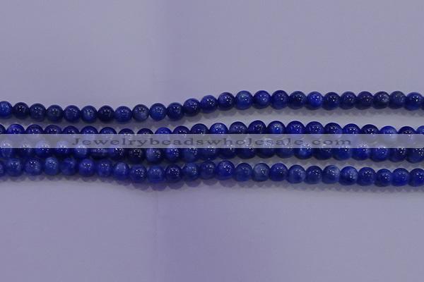 CKC721 15.5 inches 5mm round natural kyanite gemstone beads