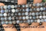 CKC751 15.5 inches 6mm round blue kyanite beads wholesale