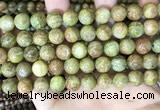 CKC763 15.5 inches 10mm round natural green kyanite beads