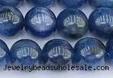 CKC801 15 inches 8mm round blue kyanite beads