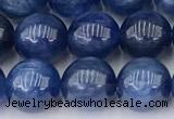 CKC806 15 inches 8mm round blue kyanite beads