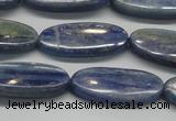 CKC93 15.5 inches 10*25mm oval natural kyanite gemstone beads