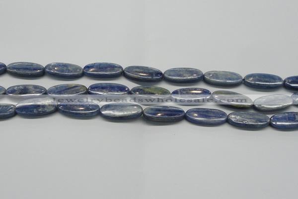 CKC93 15.5 inches 10*25mm oval natural kyanite gemstone beads