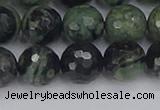 CKJ313 15.5 inches 10mm faceted round kambaba jasper beads