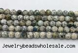 CKJ454 15.5 inches 8mm round natural k2 jasper beads wholesale